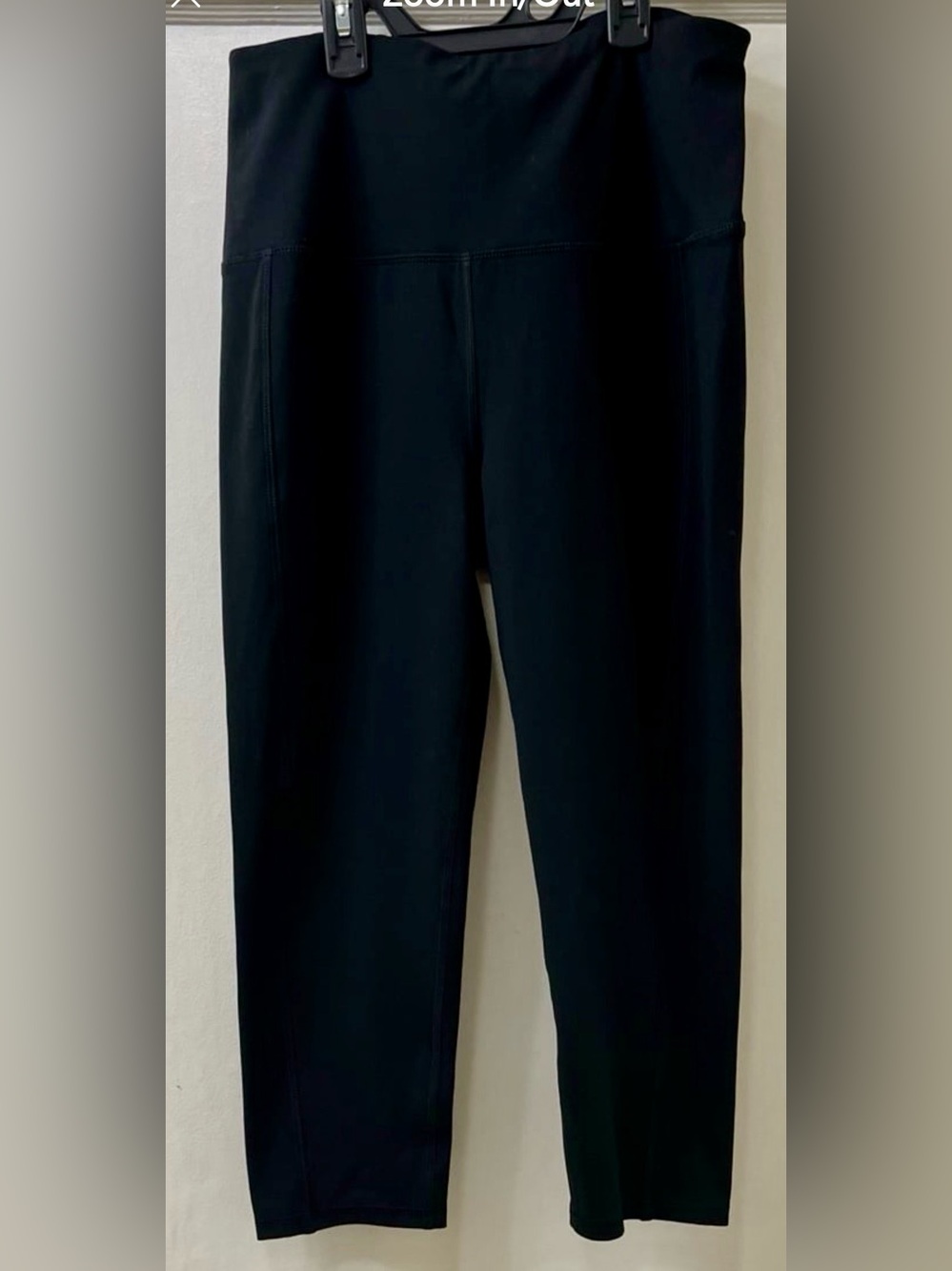 MTA Sport Black High-Waist 3/4 Leggings